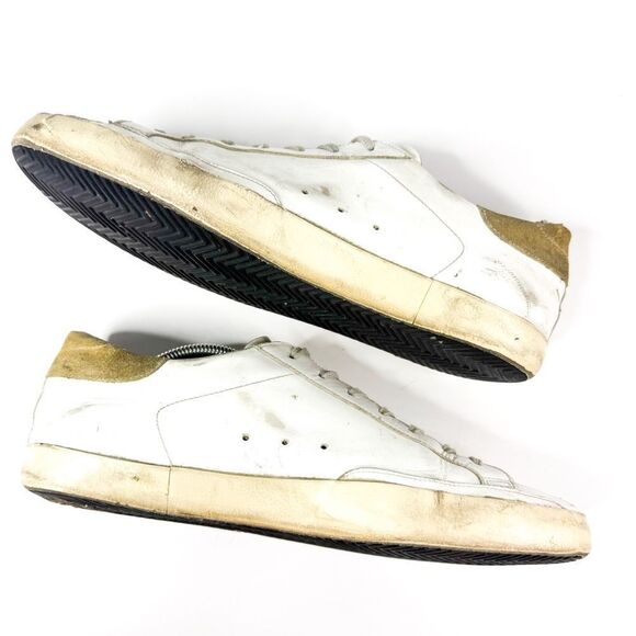 Golden Goose Superstar Sneakers Men’s Size 45 (US 12) Distressed Leather - Picture 6 of 13